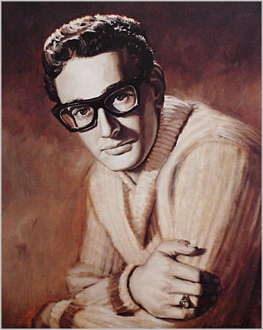 Excellent Buddy Holly Painting