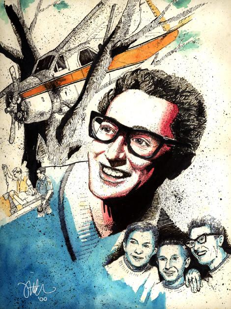 Buddy Holly by Empatmata