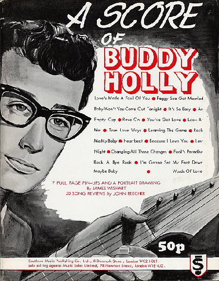 A score of BUDDY HOLLY