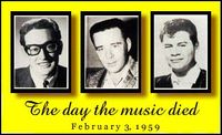 Feb 3, 1959 - The Day The Music Died