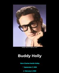 BUDDY HOLLY LIVES - THE BUDDY HOLLY FAN PAGES BY HANS