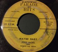 MAYBE BABY - BUDDY HOLLY COVER - FOUR JACKS