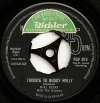 Mike Berry - Tribute To Buddy Holly