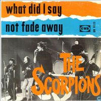 THE_SCORPIONS - NOT_FADE_AWAY Cover