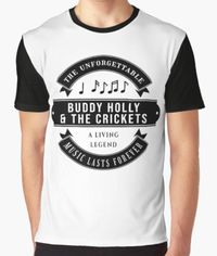 Buddy_Holly_&_The_Crickets T-Shirt by Njordewind on Redbubble