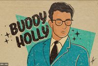 Buddy Holly - Seen on Pantone Canvas Gallery