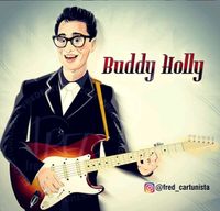 BUDDY HOLLY PAINTING BY FREDERICO WLADIMIR