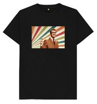 Rear View of a Buddy Holly T-Shirt on Etsy