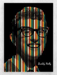 Buddy Holly Metal Poster on Displate