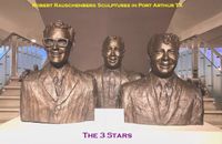 The 3 Stars Sculptures by Robert Rauschenberg, Port Arthur, TX
