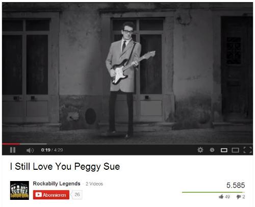 I STILL LOVE YOU PEGGY SUE - VIDEO SCREENSHOT