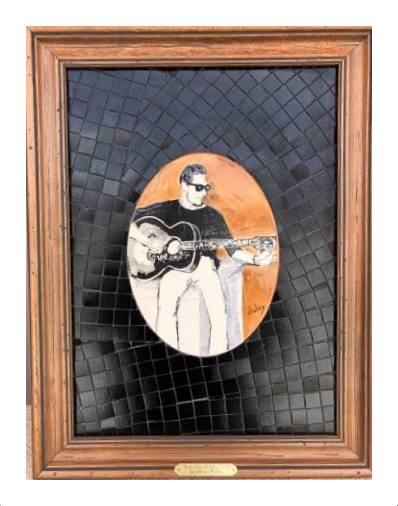 Buddy Holly Tile Mural - Sherry Holley