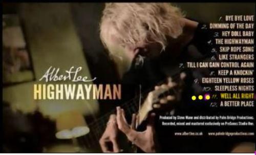 Albert Lee Solo Album Highwayman