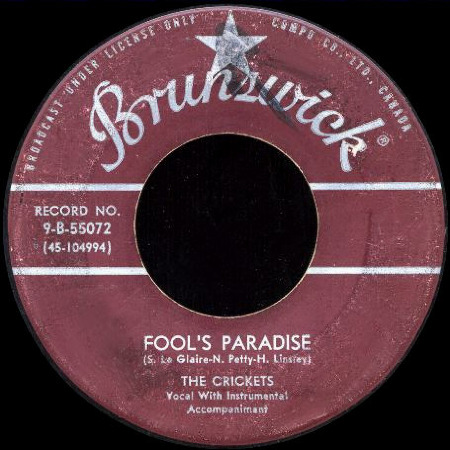 Fool's Paradise THE CRICKETS