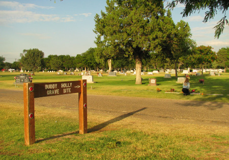 Buddy Holly Grave Site 9-7-2009