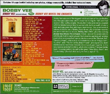 BOBBY VEE + BOBBY VEE MEETS THE CRICKETS