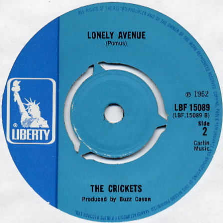 CRICKETS Lonely avenue