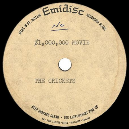 The Crickets - Million Dollar Movie EMI acetate