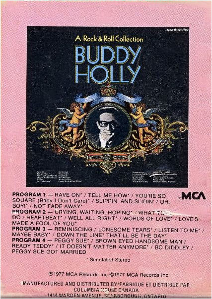 A Rock & Roll Collection BUDDY HOLLY