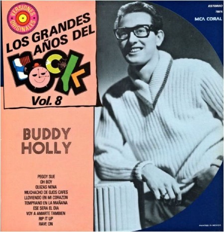 BUDDY HOLLY - LOS GRANDES ANOS DEL ROCK - MEXICO