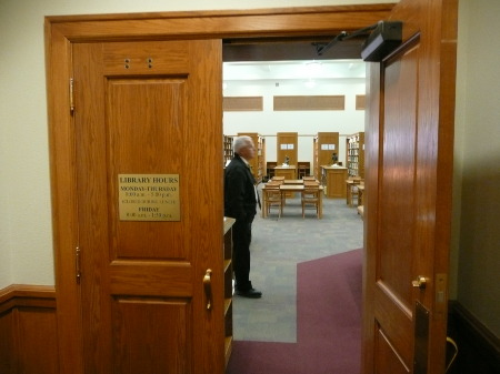 Lubbock High School 2009 - Library, used to be the Gym