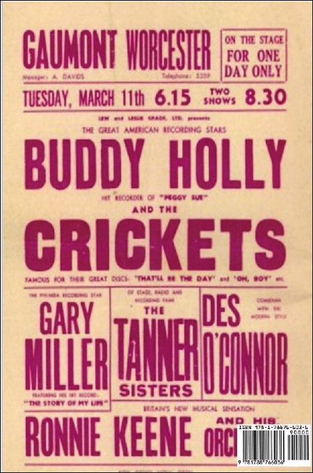 Cold Days, Hot Nights: Buddy Holly and The Crickets British Tour by Andrew Johnston 