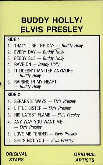 Buddy Holly Cassette