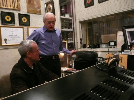 Hans and Kenneth Broad - Control Room Norman Petty Recording Studios