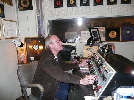 Hans - Control Room Norman Petty Recording Studios