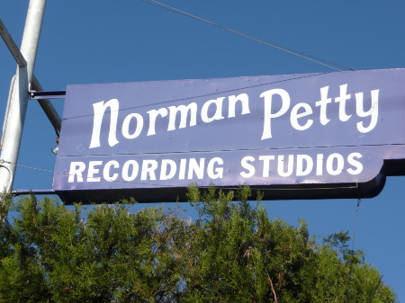 Outside the Norman Petty Studios 1