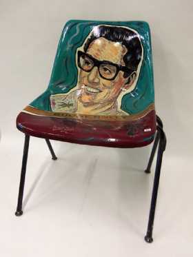 The unique BUDDY HOLLY CHAIR