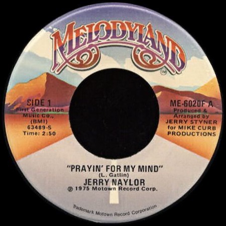 PRAYIN' FOR MY MIND - Jerry Naylor