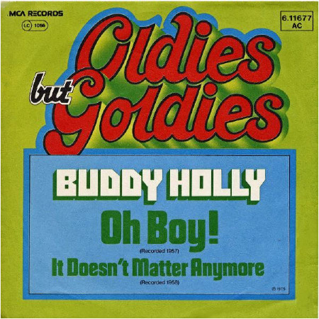 Buddy Holly on MCA Germany