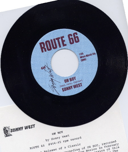 OH BOY - Sonny West