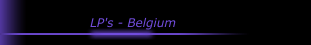 LP's - Belgium