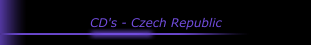 CD's - Czech Republic