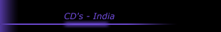CD's - India